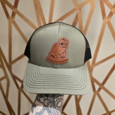 Trucker Snapback Hat - Strange Matter frog